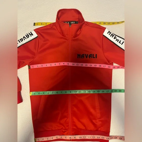 Navali red jacket Size extra small. RARE - Picture 8 of 15